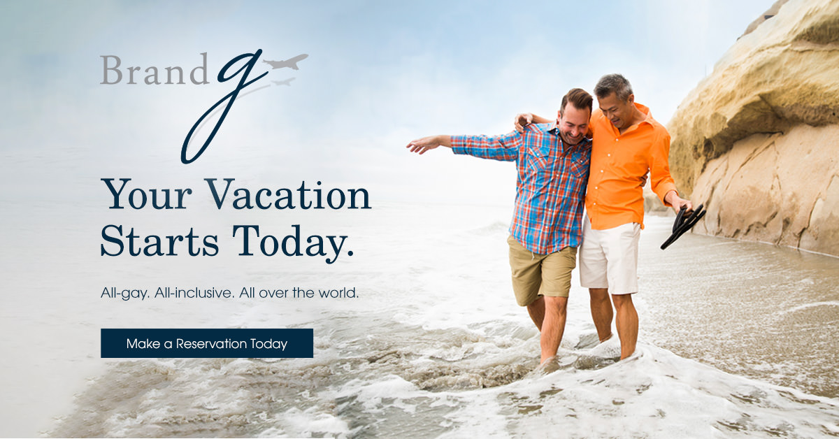Brand g Vacations - The next generation in gay travel